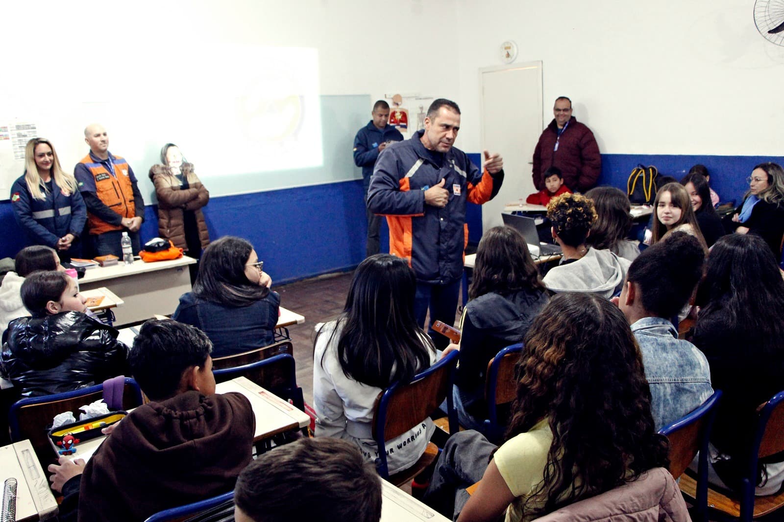 Projeto Defesa Civil nas Escolas já alcança 522 alunos em Lages