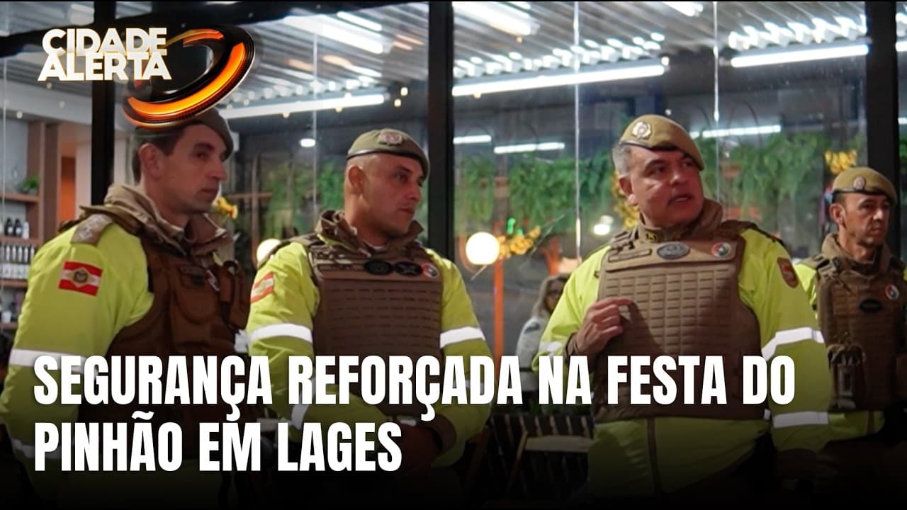 Forças de Segurança Antecipam Planejamento para Festa do Pinhão 2026 em Lages