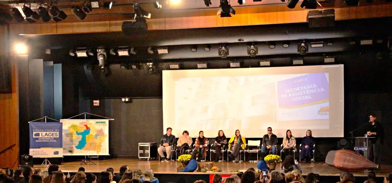 Seminário em Lages discute vigilância socioassistencial para fortalecer políticas públicas na Serra Catarinense