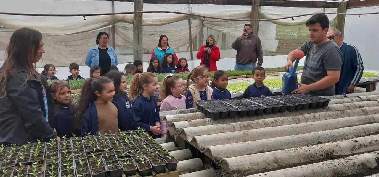 Horto Municipal promove educação ambiental infantil em Lages - Visor Notícias