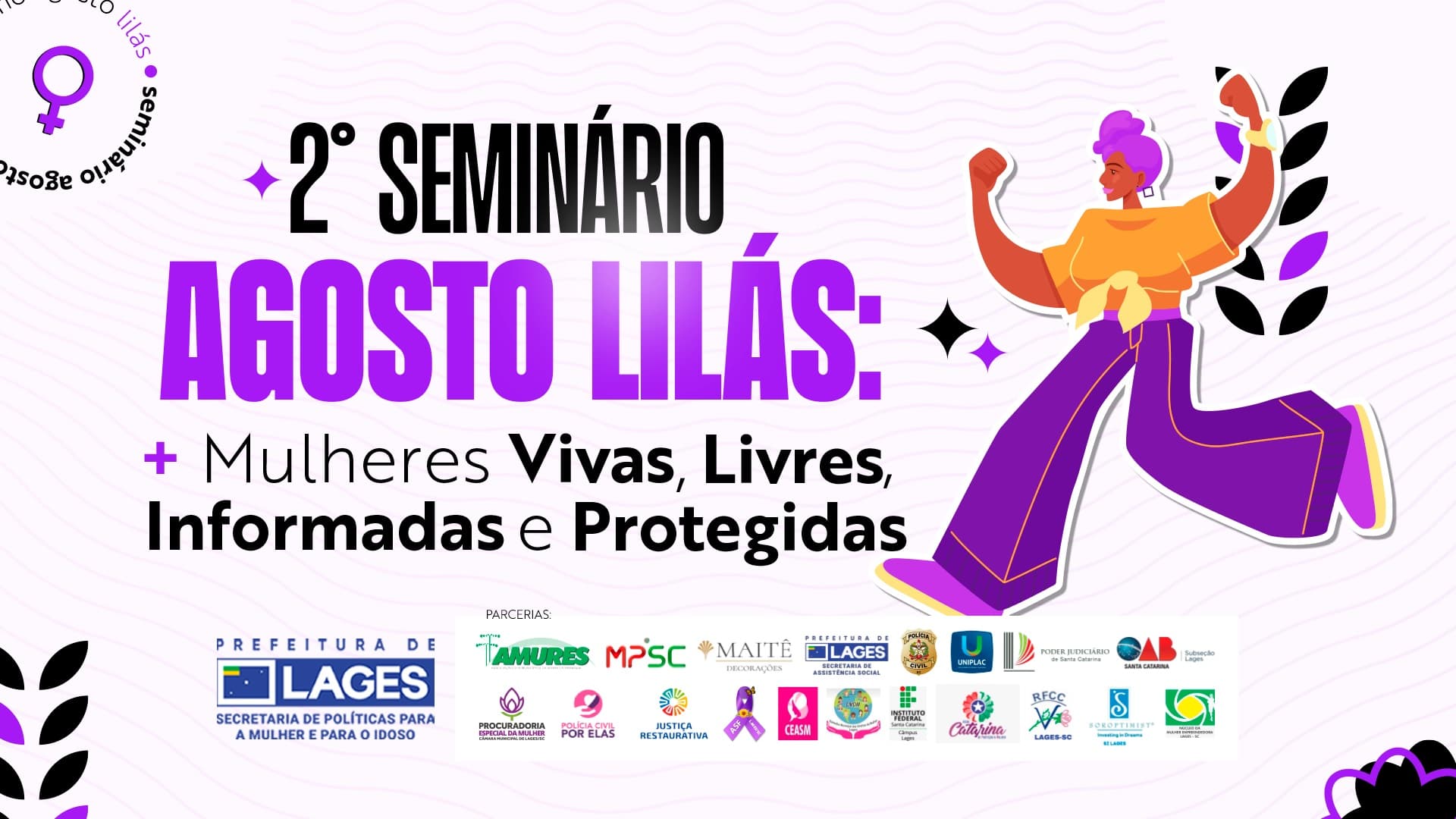 Lages sedia seminário de especialistas em agosto para discutir proteção e direitos das mulheres