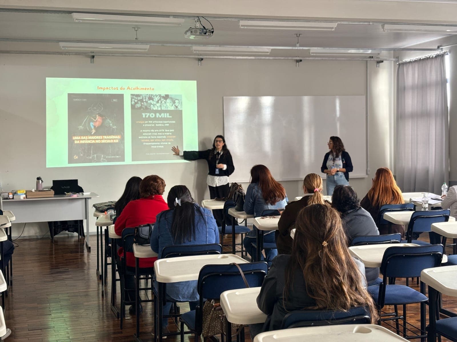 Lages capacita agentes comunitárias para divulgar Serviço de Família Acolhedora
