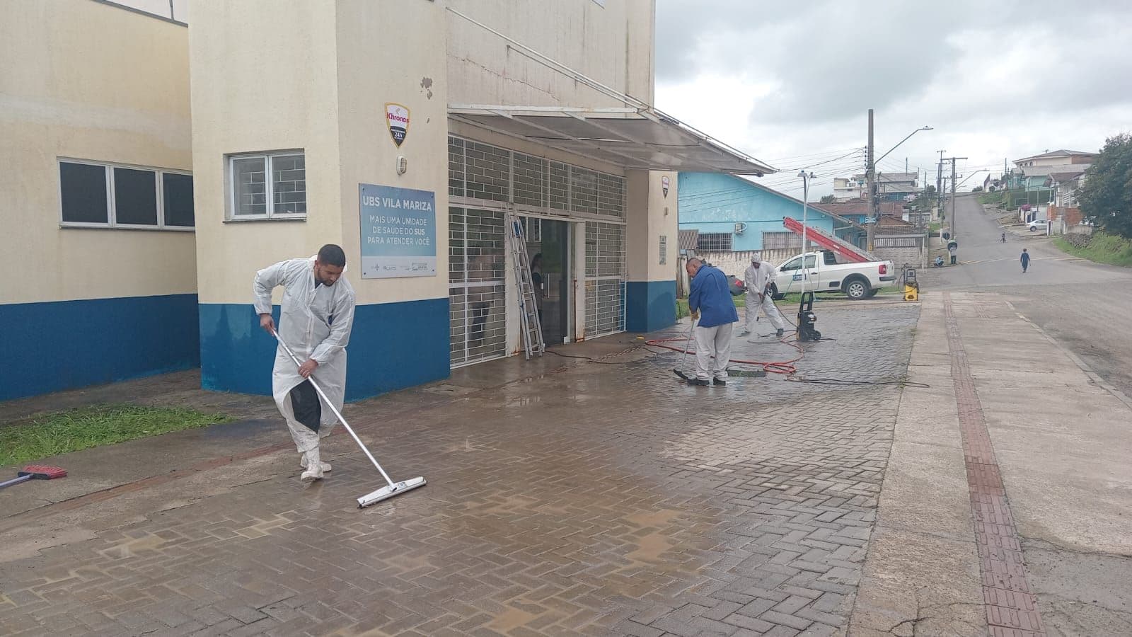 Lages realiza mutirão de manutenção em 17 pontos da rede pública de saúde