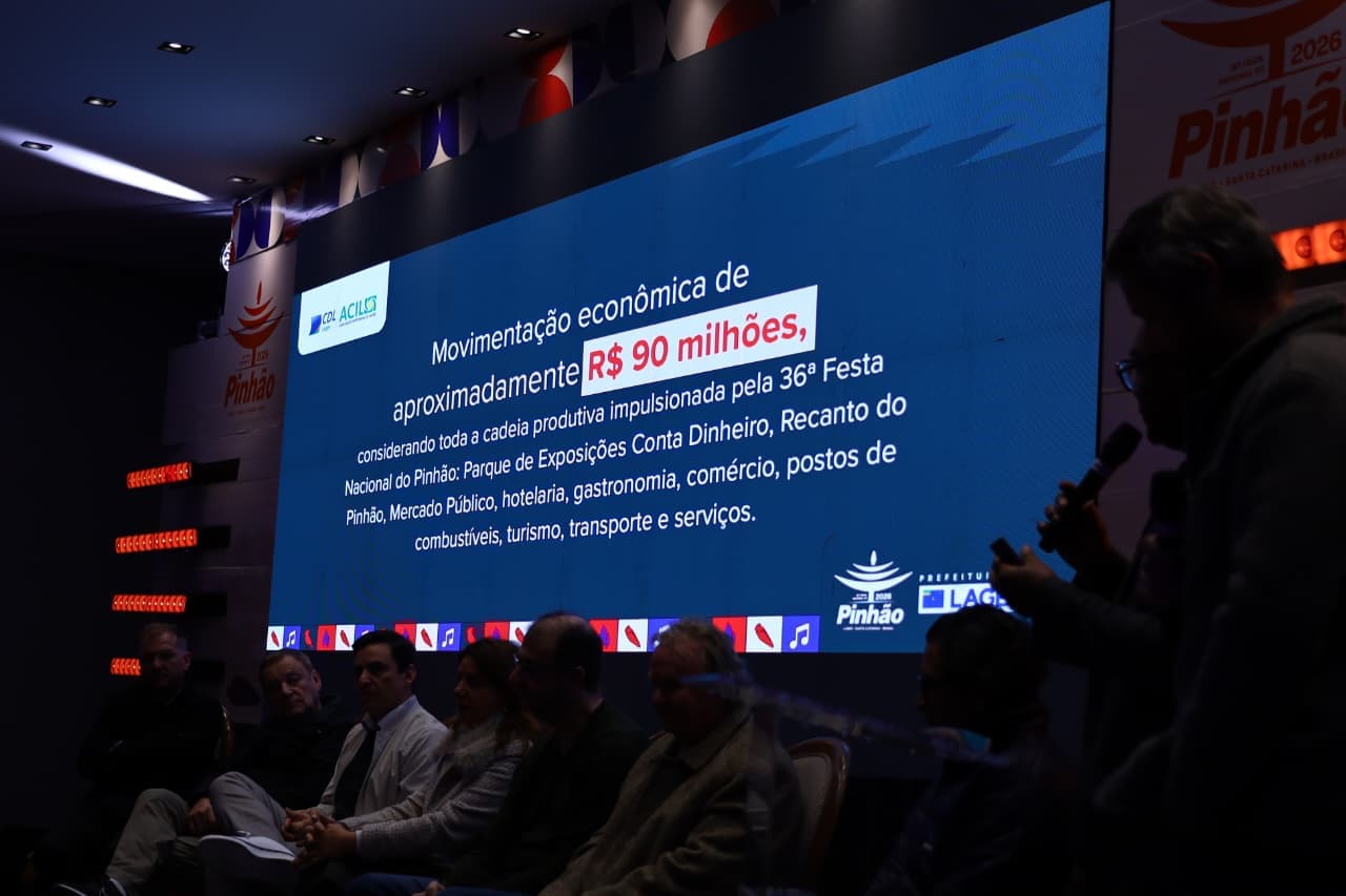 Festa Nacional do Pinhão impulsiona economia de Lages com R$ 90 milhões e atrai 380 mil pessoas